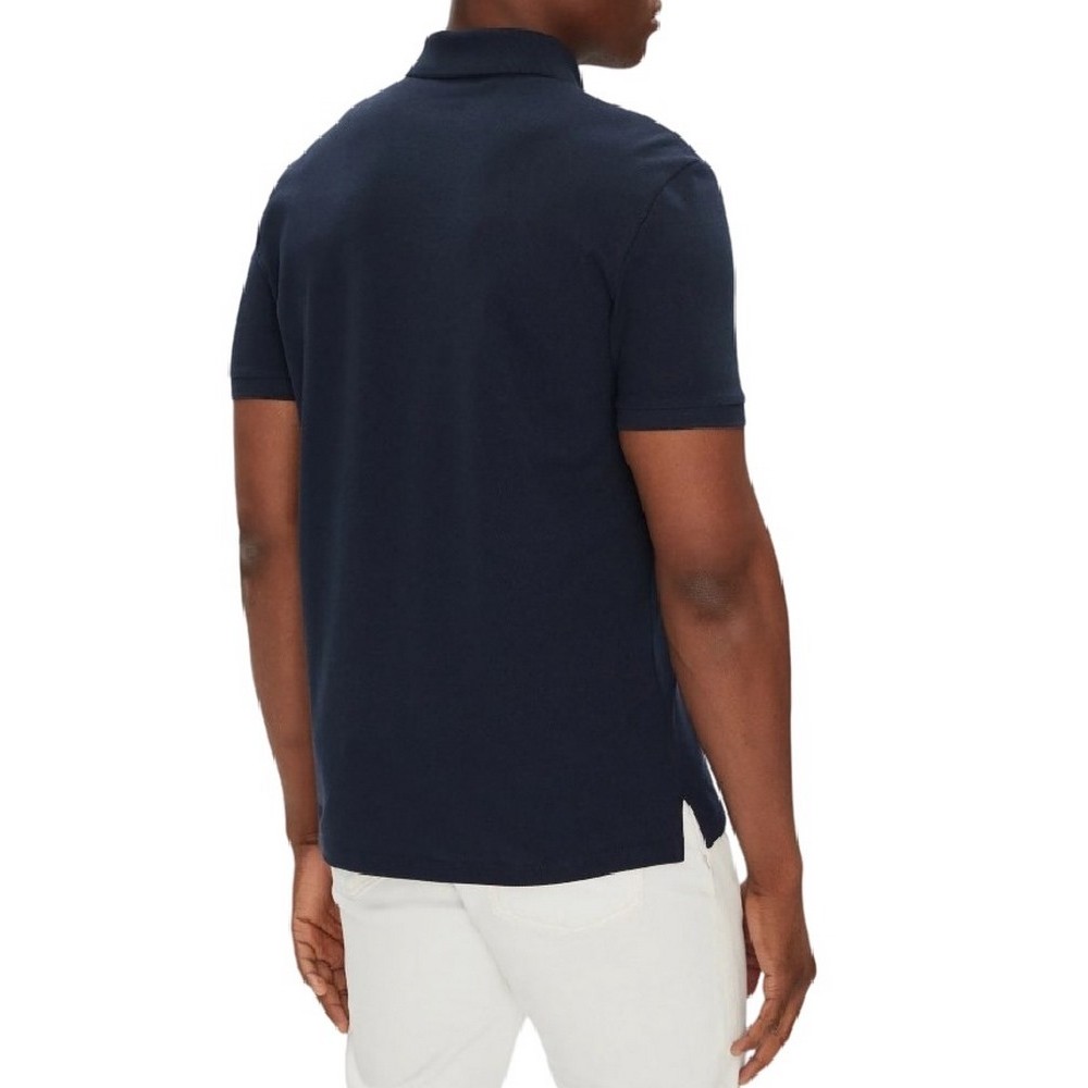 CALVIN KLEIN JEANS CASUAL PIQUE CLASSIC POLO T-SHIRT ΜΠΛΟΥΖΑ ΑΝΔΡΙΚΗ NAVY