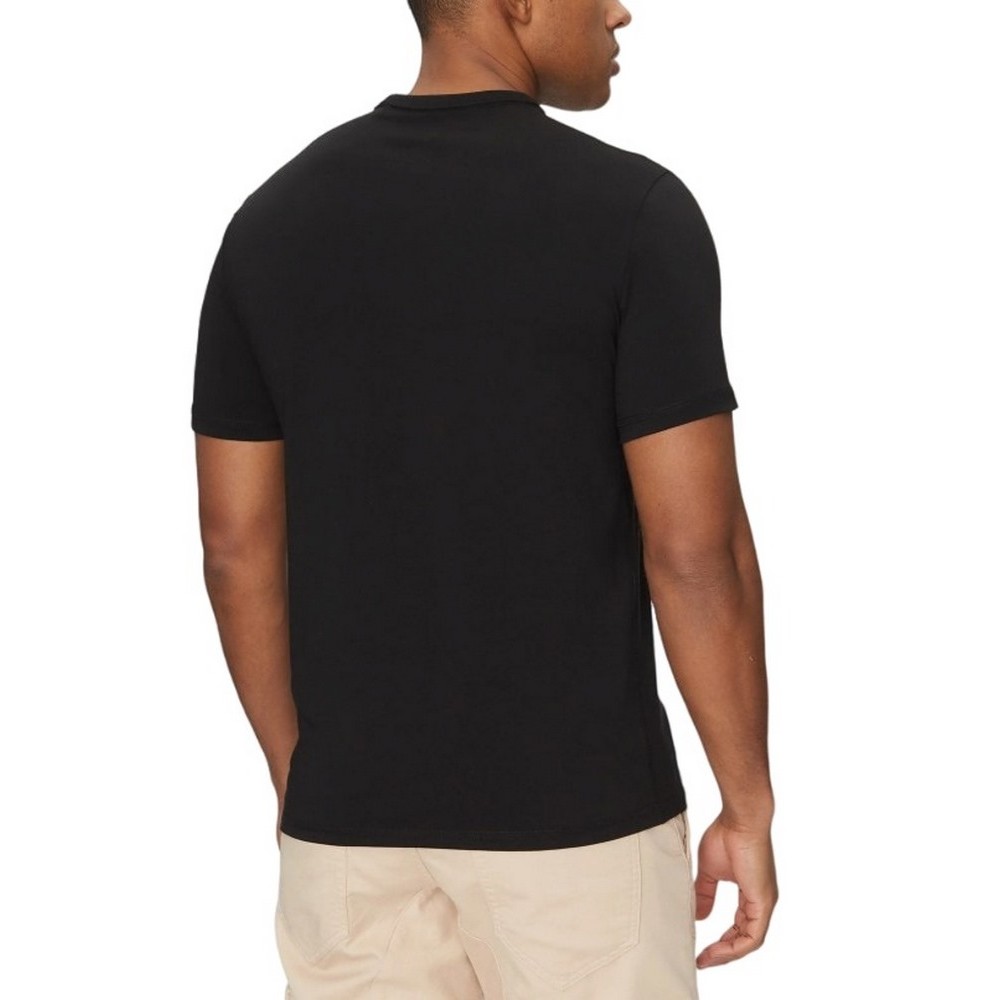 GUESS CN GUESS BOX TEE T-SHIRT ΜΠΛΟΥΖΑ ΑΝΔΡΙΚΗ BLACK