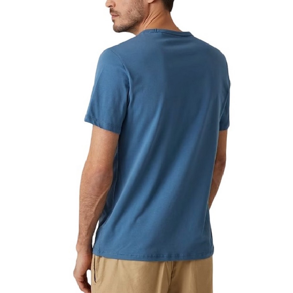 GUESS CN GUESS BOX TEE T-SHIRT ΜΠΛΟΥΖΑ ΑΝΔΡΙΚΗ PETROL
