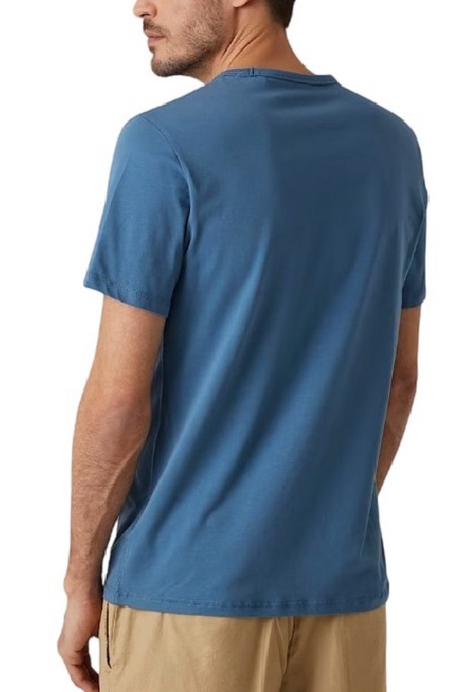GUESS CN GUESS BOX TEE T-SHIRT ΜΠΛΟΥΖΑ ΑΝΔΡΙΚΗ PETROL