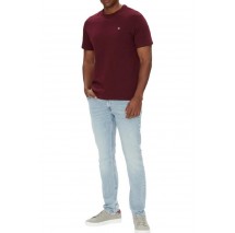 CALVIN KLEIN JEANS SLIM MARBLED BEACON JEAN REGEN ΠΑΝΤΕΛΟΝΙ ΑΝΔΡΙΚΟ LIGHT DENIM