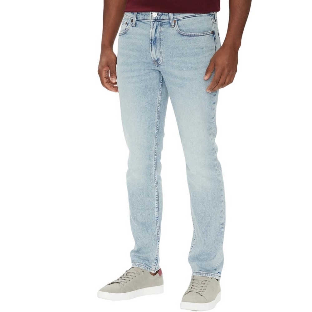 CALVIN KLEIN JEANS SLIM MARBLED BEACON JEAN REGEN ΠΑΝΤΕΛΟΝΙ ΑΝΔΡΙΚΟ LIGHT DENIM