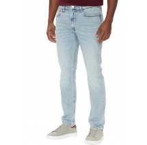 CALVIN KLEIN JEANS SLIM MARBLED BEACON JEAN REGEN ΠΑΝΤΕΛΟΝΙ ΑΝΔΡΙΚΟ LIGHT DENIM