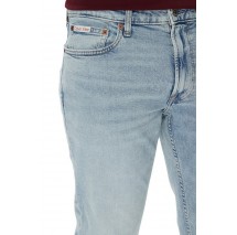 CALVIN KLEIN JEANS SLIM MARBLED BEACON JEAN REGEN ΠΑΝΤΕΛΟΝΙ ΑΝΔΡΙΚΟ LIGHT DENIM