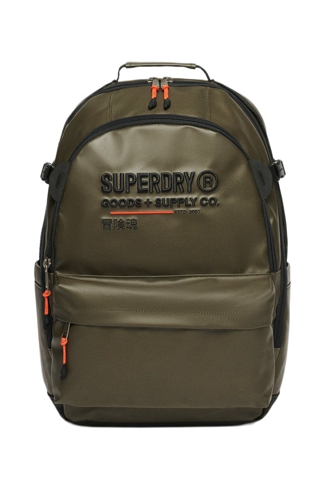 SUPERDRY D2 SDNA TARP UTILITY BACKPACK UNISEX ΤΣΑΝΤΑ OLIVE