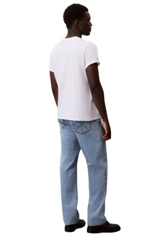 CALVIN KLEIN JEANS 90S STRAIGHT CK LT BLUE STONE JE ΠΑΝΤΕΛΟΝΙ ΑΝΔΡΚΟ BLUΕ DENIM