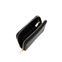 GUESS CALEBRA SLG MEDIUM ZIP AROUND ΠΟΡΤΟΦΟΛΙ ΓΥΝΑΙΚΕΙΟ BLACK