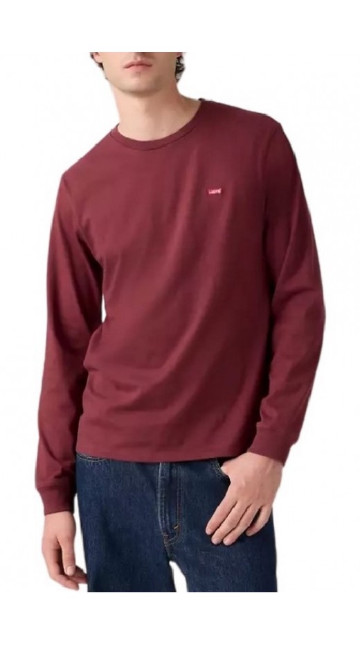 LEVIS® LS ORIGINAL HM TEE PURPLES ΜΠΛΟΥΖΑ ΑΝΔΡΙΚΗ BORDEAUX