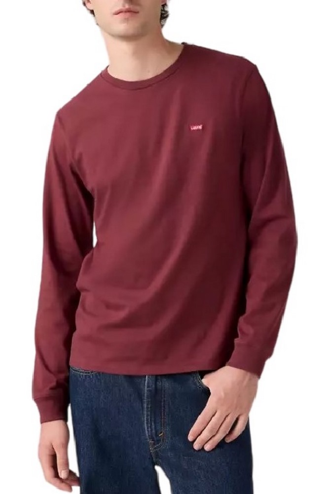 LEVIS® LS ORIGINAL HM TEE PURPLES ΜΠΛΟΥΖΑ ΑΝΔΡΙΚΗ BORDEAUX