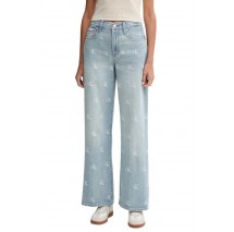 CALVIN KLEIN JEANS TH WD LG CK DSTRSSD ΠΑΝΤΕΛΟΝΙ ΓΥΝΑΙΚΕΙΟ INDIGO