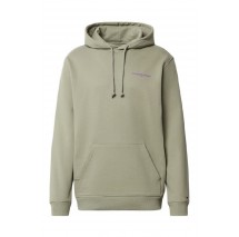 TOMMY JEANS REG BLUR SCRPT BCK HOOD EXT ΜΠΛΟΥΖΑ ΦΟΥΤΕΡ ΑΝΔΡΙΚΗ KHAKI