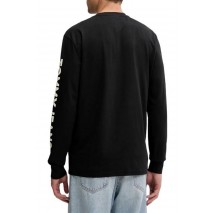 TOMMY JEANS REG POP COL NW CLSC LS ΜΠΛΟΥΖΑ ΑΝΔΡΙΚΗ BLACK