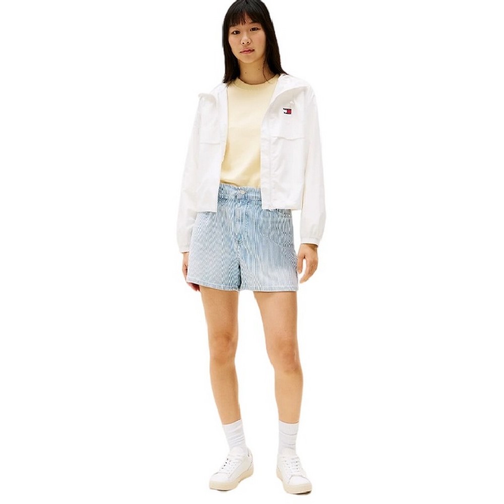 TOMMY JEANS PAPERBAG SHORT BI6136 ΣΟΡΤΣ ΓΥΝΑΙΚΕΙΟ BLUΕ DENIM
