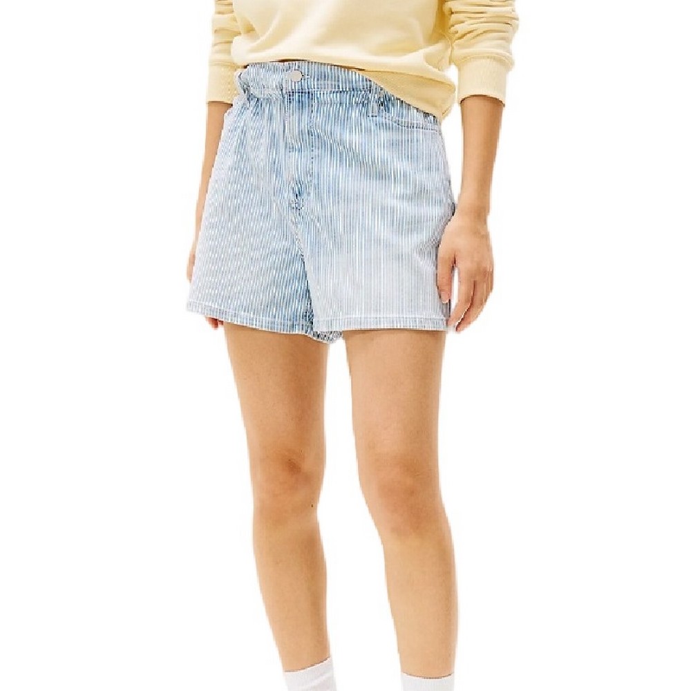 TOMMY JEANS PAPERBAG SHORT BI6136 ΣΟΡΤΣ ΓΥΝΑΙΚΕΙΟ BLUΕ DENIM
