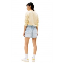 TOMMY JEANS PAPERBAG SHORT BI6136 ΣΟΡΤΣ ΓΥΝΑΙΚΕΙΟ BLUΕ DENIM