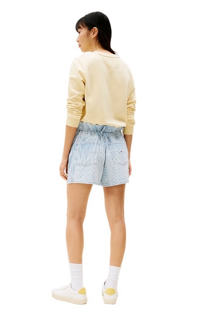 TOMMY JEANS PAPERBAG SHORT BI6136 ΣΟΡΤΣ ΓΥΝΑΙΚΕΙΟ BLUΕ DENIM