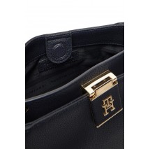 TOMMY HILFIGER HER MED SATCHEL CORP ΤΣΑΝΤΑ ΓΥΝΑΙΚΕΙΑ DARK NAVY