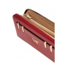 GUESS GREGORIA SLG LARGE ZIP AROUND ΠΟΡΤΟΦΟΛΙ ΓΥΝΑΙΚΕΙΟ RED