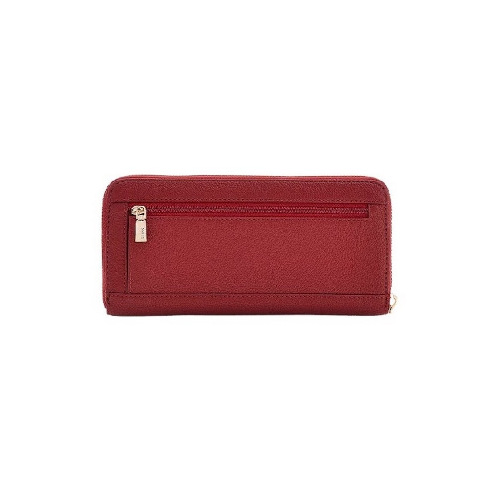 GUESS GREGORIA SLG LARGE ZIP AROUND ΠΟΡΤΟΦΟΛΙ ΓΥΝΑΙΚΕΙΟ RED