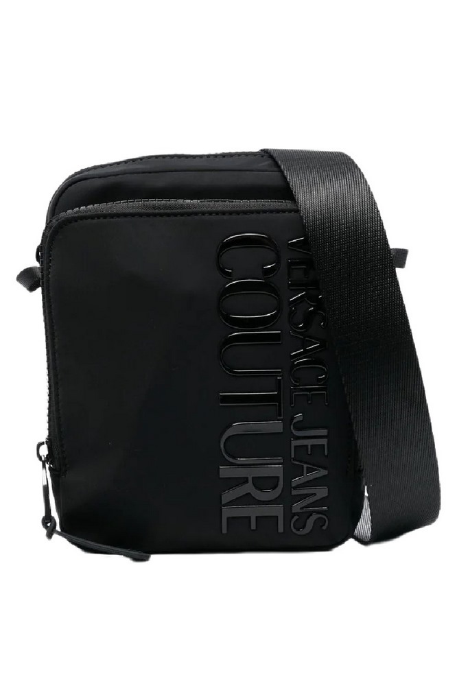 VERSACE JEANS COUTURE 16RANGE ICONIC LOGO - SKETCH  LISCIO ΤΣΑΝΤΑ ΑΝΔΡΙΚΗ BLACK
