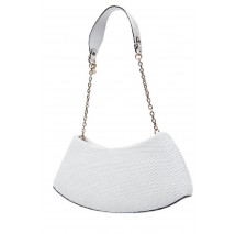 GUESS PHAEDRA TOP ZIP SHOULDER BAG ΤΣΑΝΤΑ ΓΥΝΑΙΚΕΙΑ WHITE