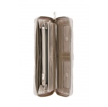 GUESS KATEY SLG CHEQUE ORGANIZER ΑΞΕΣΟΥΑΡ ΠΟΡΤΟΦΟΛΙ ΓΥΝΑΙΚΕΙΟ ECRU