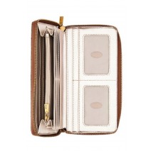 GUESS KATEY SLG CHEQUE ORGANIZER ΑΞΕΣΟΥΑΡ ΠΟΡΤΟΦΟΛΙ ΓΥΝΑΙΚΕΙΟ BROWN