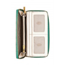 GUESS KATEY SLG CHEQUE ORGANIZER ΑΞΕΣΟΥΑΡ ΠΟΡΤΟΦΟΛΙ ΓΥΝΑΙΚΕΙΟ GREEN