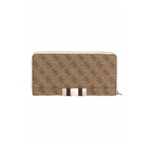 GUESS KATEY SLG CHEQUE ORGANIZER ΑΞΕΣΟΥΑΡ ΠΟΡΤΟΦΟΛΙ ΓΥΝΑΙΚΕΙΟ ECRU
