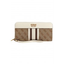 GUESS KATEY SLG CHEQUE ORGANIZER ΑΞΕΣΟΥΑΡ ΠΟΡΤΟΦΟΛΙ ΓΥΝΑΙΚΕΙΟ ECRU