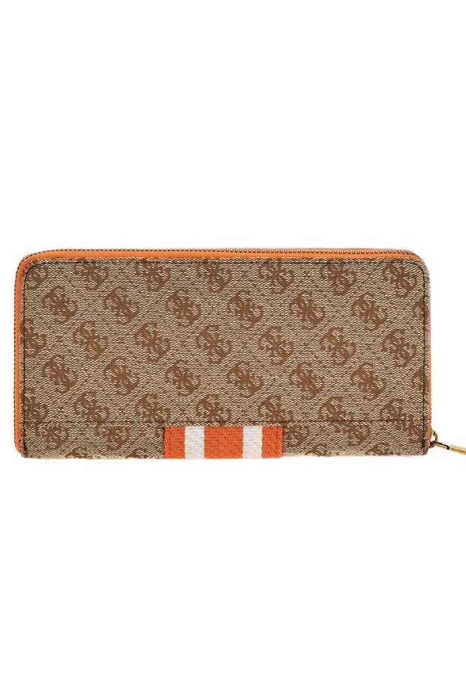 GUESS KATEY SLG CHEQUE ORGANIZER ΑΞΕΣΟΥΑΡ ΠΟΡΤΟΦΟΛΙ ΓΥΝΑΙΚΕΙΟ ORANGE