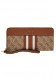 GUESS KATEY SLG CHEQUE ORGANIZER ΑΞΕΣΟΥΑΡ ΠΟΡΤΟΦΟΛΙ ΓΥΝΑΙΚΕΙΟ BROWN