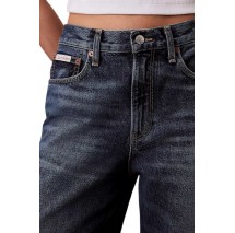 CALVIN KLEIN THE WIDE LEG TINTED HORSESHOE ΠΑΝΤΕΛΟΝΙ ΓΥΝΑΙΚΕΙΟ BLUΕ DENIM
