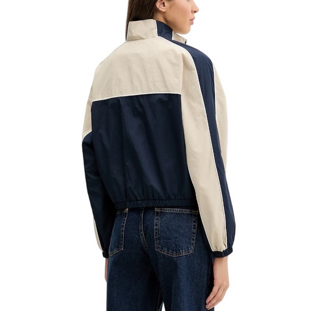 TOMMY JEANS NYLON PIPING JACKET ΜΠΟΥΦΑΝ ΓΥΝΑΙΚΕΙΟ DARK NAVY