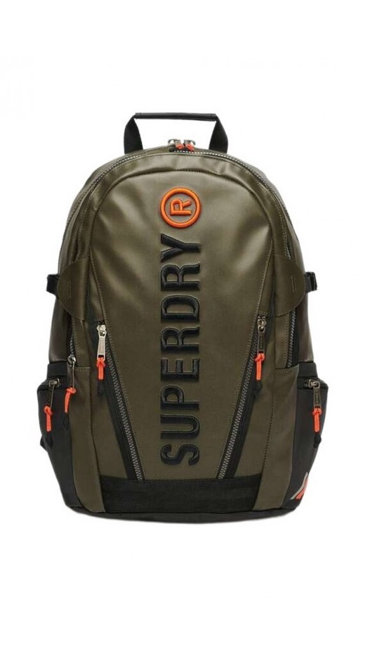 SUPERDRY D1 SDNA TARP EMB RUCKSACK ΤΣΑΝΤΑ UNISEX OLIVE