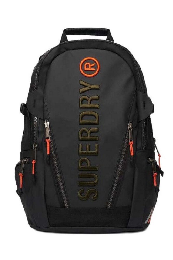 SUPERDRY D1 SDNA TARP EMB RUCKSACK ΤΣΑΝΤΑ ΑΝΔΡΙΚΗ BLACK