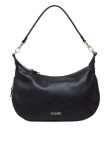 LIU JO ACS L HOBO KALISKA AF5134E0058 ΤΣΑΝΤΑ ΓΥΝΑΙΚΕΙΑ BLACK