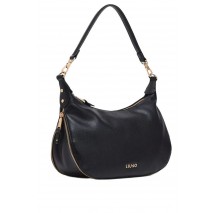 LIU JO ACS L HOBO KALISKA AF5134E0058 ΤΣΑΝΤΑ ΓΥΝΑΙΚΕΙΑ BLACK
