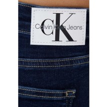 CALVIN KLEIN JEANS MID RISE SKINNY ΠΑΝΤΕΛΟΝΙ ΓΥΝΑΙΚΕΙΟ BLUΕ DENIM