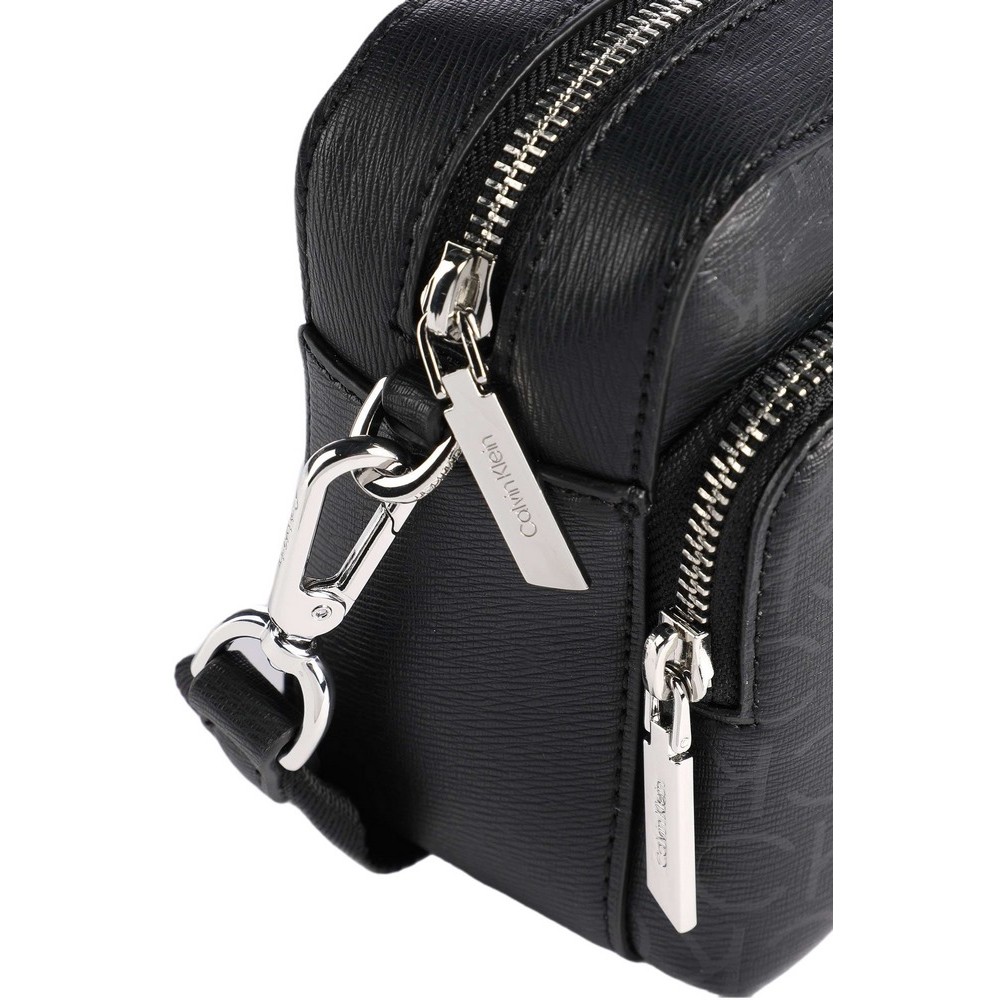 CALVIN KLEIN JEANS CK MUST CAMERA BAG LG EPI MONO ΤΣΑΝΤΑ ΓΥΝΑΙΚΕΙΑ BLACK