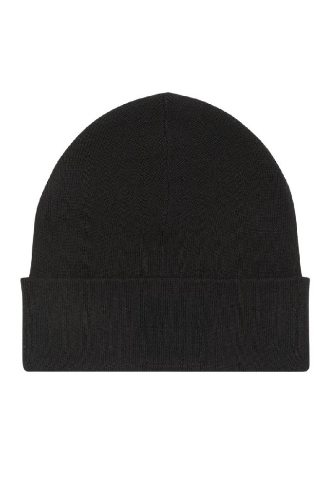 CALVIN KLEIN FINE RIB BEANIE ΣΚΟΥΦΟΣ ΑΝΔΡΙΚΟΣ BLACK