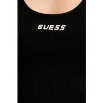 GUESS FLAMINIA RIBBED BRALETTE SWTR ΤΟΠ ΓΥΝΑΙΚΕΙΟ BLACK