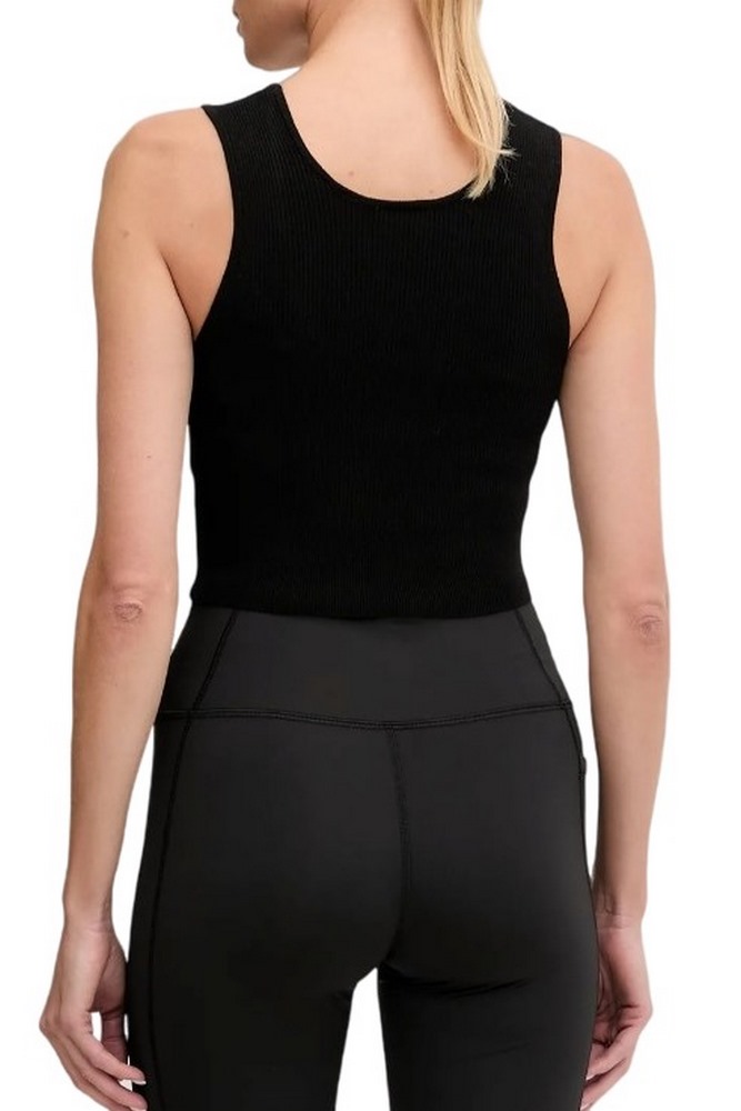 GUESS FLAMINIA RIBBED BRALETTE SWTR ΤΟΠ ΓΥΝΑΙΚΕΙΟ BLACK