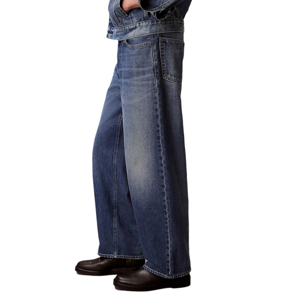 CALVIN KLEIN JEANS BARREL LUCKY STAR JEAN ΠΑΝΤΕΛΟΝΙ ΑΝΔΡΙΚΟ BLUΕ DENIM
