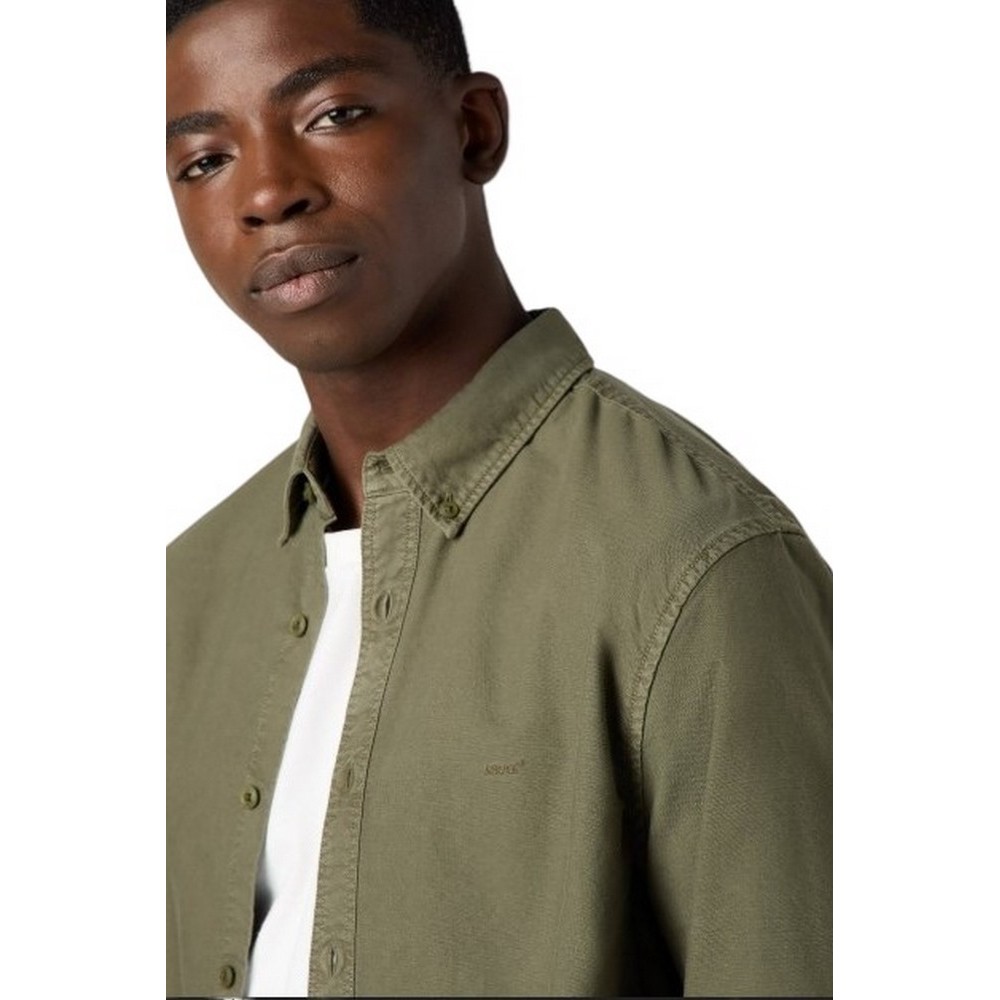 LEVIS AUTHENTIC BUTTON DOWN A72100026 ΠΟΥΚΑΜΙΣΟ ΑΝΔΡΙΚΟ GREEN