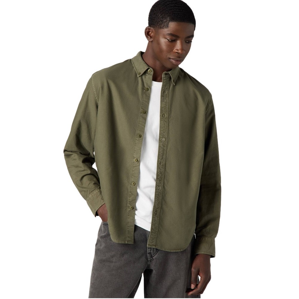 LEVIS AUTHENTIC BUTTON DOWN A72100026 ΠΟΥΚΑΜΙΣΟ ΑΝΔΡΙΚΟ GREEN