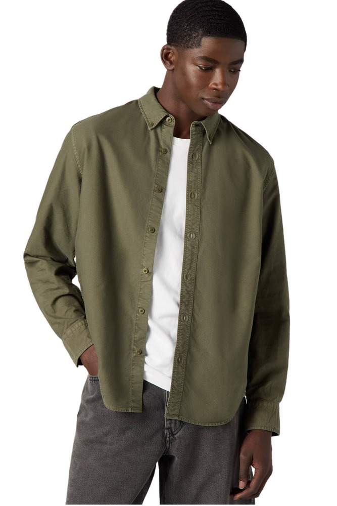 LEVIS AUTHENTIC BUTTON DOWN A72100026 ΠΟΥΚΑΜΙΣΟ ΑΝΔΡΙΚΟ GREEN