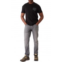 TOMMY JEANS REG SIGN SPRAY T-SHIRT ΜΠΛΟΥΖΑ ΑΝΔΡΙΚΗ BLACK