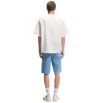 HUGO BOSS CASUAL SHIRT ELIGINO ΠΟΥΚΑΜΙΣΟ ΑΝΔΡΙΚΟ OFF WHITE