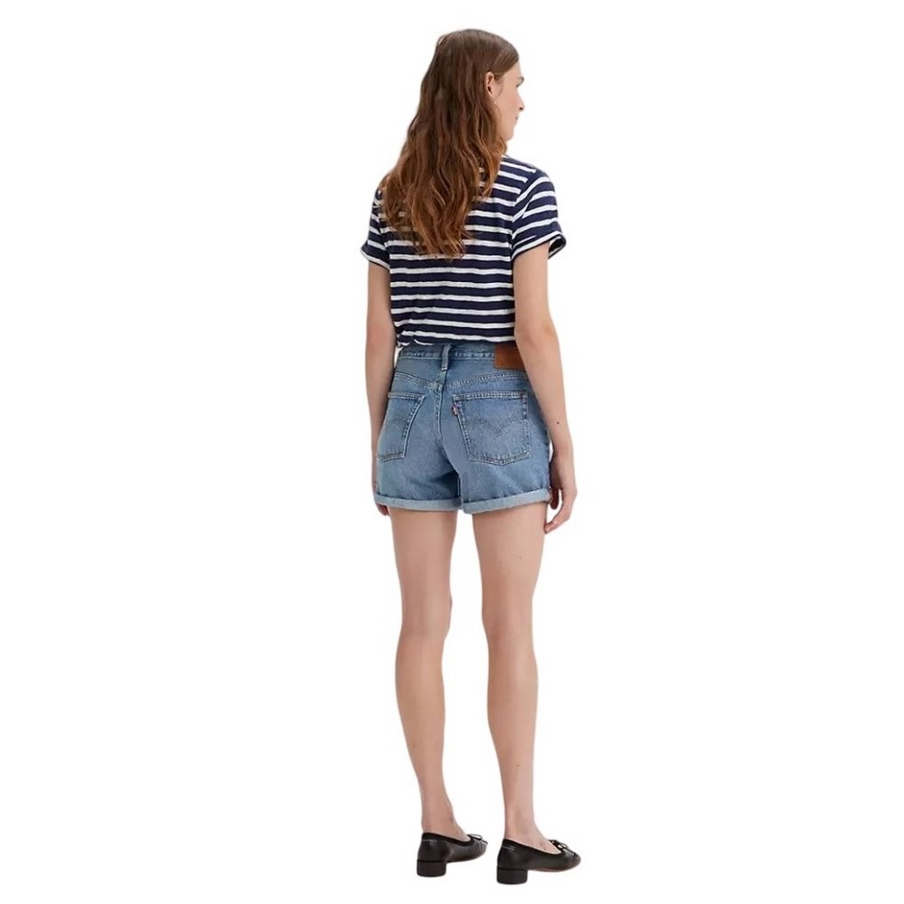 LEVI'S 501® ROLLED SHORT ΣΟΡΤΣ ΓΥΝΑΙΚΕΙΟ BLUΕ DENIM